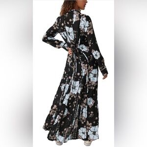 FREE PEOPLE Have It All Maxi Dress and Slip NWOT S M Cottagecore
